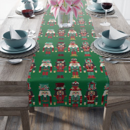 Table Runner (Cotton, Poly) Nutcrackers Christmas decoration 