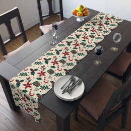 Table Runner (Cotton, Poly) Christmas decoration