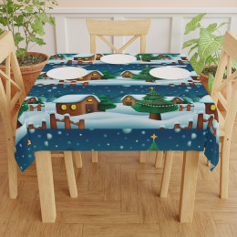 Tablecloth Christmas scenery 