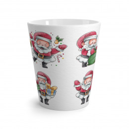 Latte Mug Santa Claus Christmas
